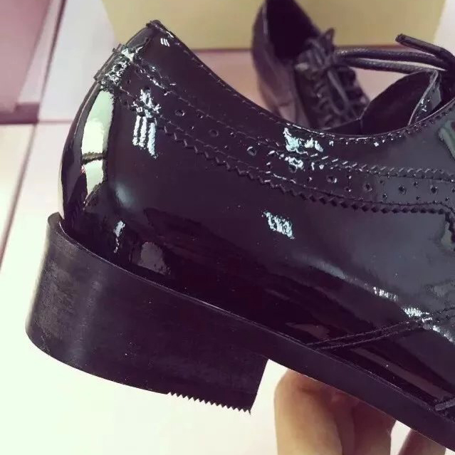 2016 Latest Prada classic women Shoes in Patent leather