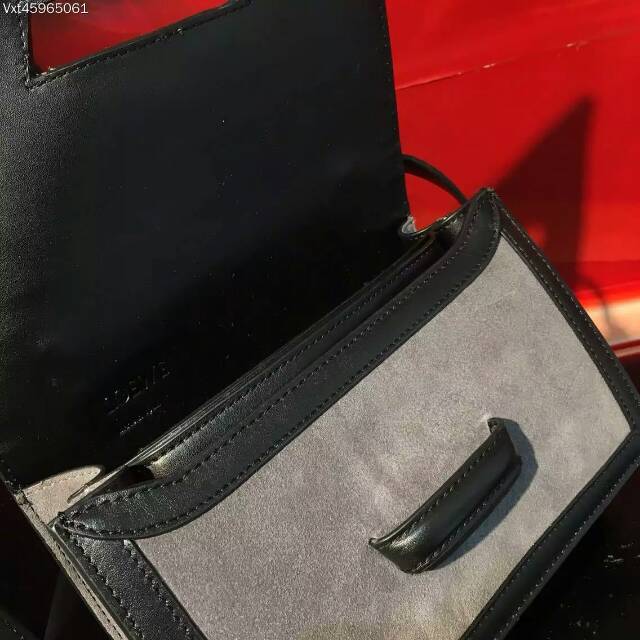 2016 Loewe Barcelona Shoulder Bag in Gray