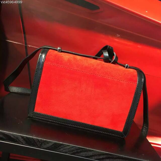 2016 Loewe Barcelona Shoulder Bag in Red