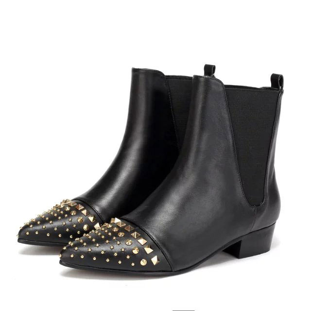 2016 Louis vitton women Boots in Calfskin leather with rivet