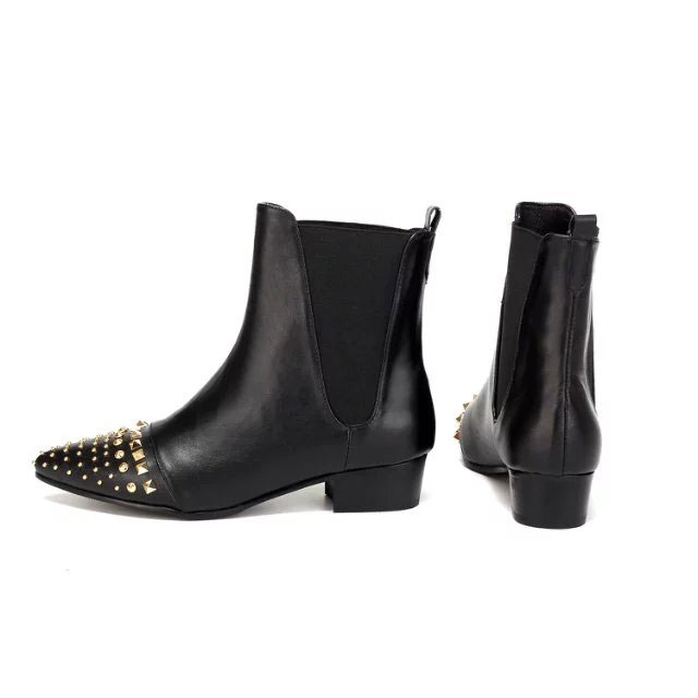 2016 Louis vitton women Boots in Calfskin leather with rivet