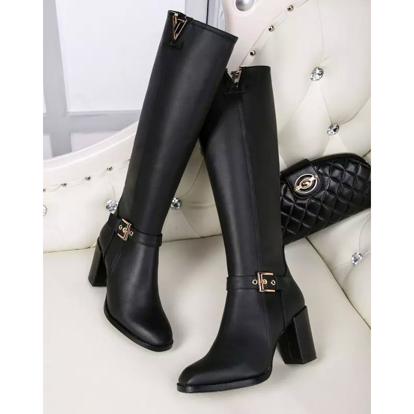 2016 Louis vitton women Calfskin leather boots