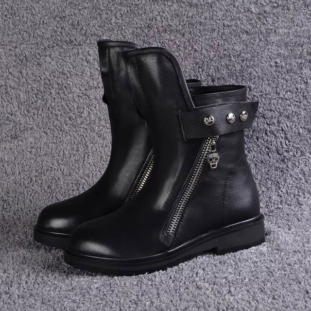 2016 Mcqueen women Boots in Calfskin leather