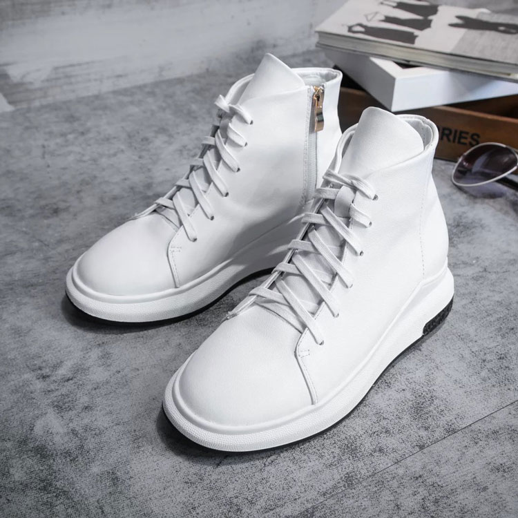 2016 Mcqueen women Sneakers shoes in Calfskin leather