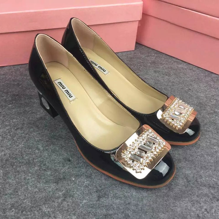 2016 Miu Miu women shoes in Patent leather