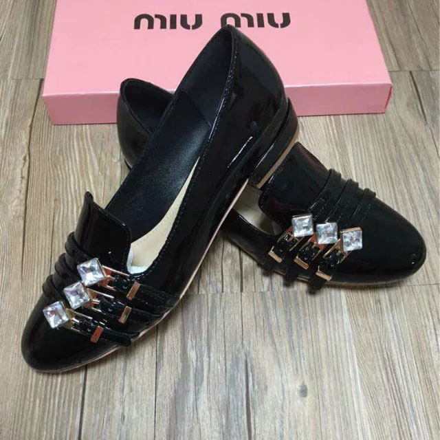 2016 Miu Miu women shoes in Patent leather