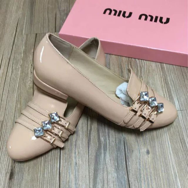 2016 Miu Miu women shoes in Patent leather