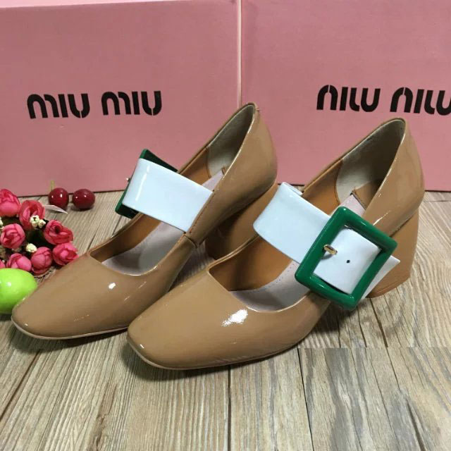 2016 Miu Miu women shoes in Patent leather