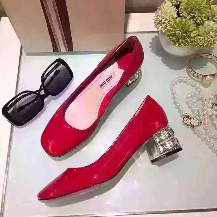 2016 Miu Miu women shoes in Patent leather