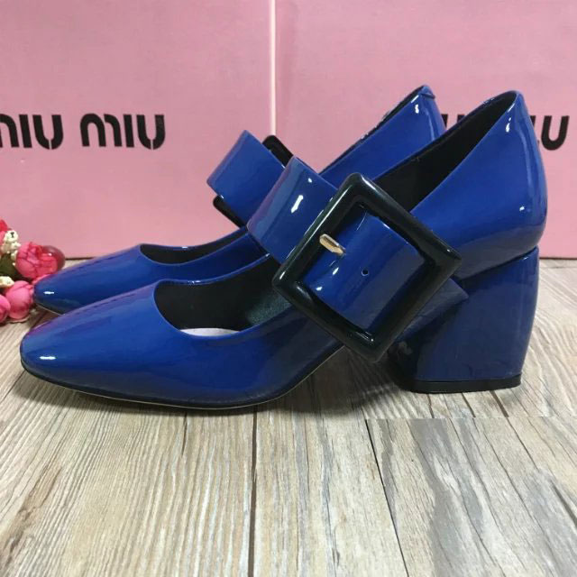 2016 Miu Miu women shoes in Patent leather