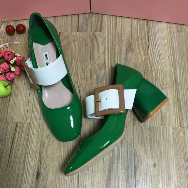 2016 Miu Miu women shoes in Patent leather