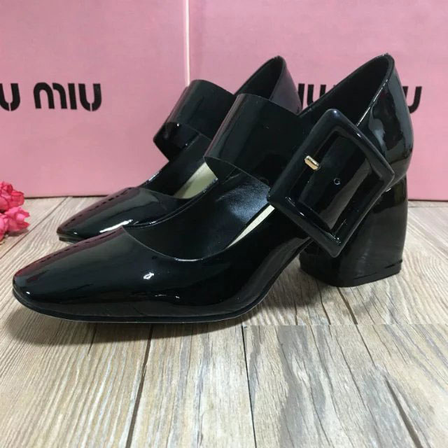 2016 Miu Miu women shoes in Patent leather