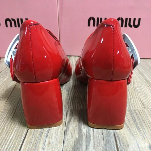 2016 Miu Miu women shoes in Patent leather