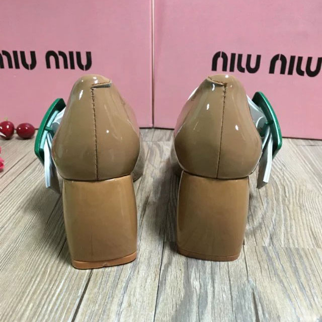 2016 Miu Miu women shoes in Patent leather