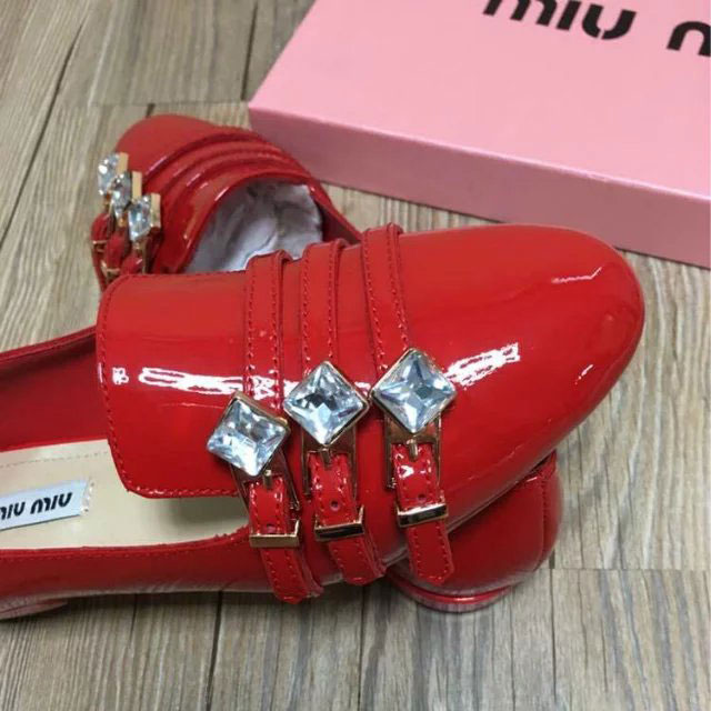 2016 Miu Miu women shoes in Patent leather