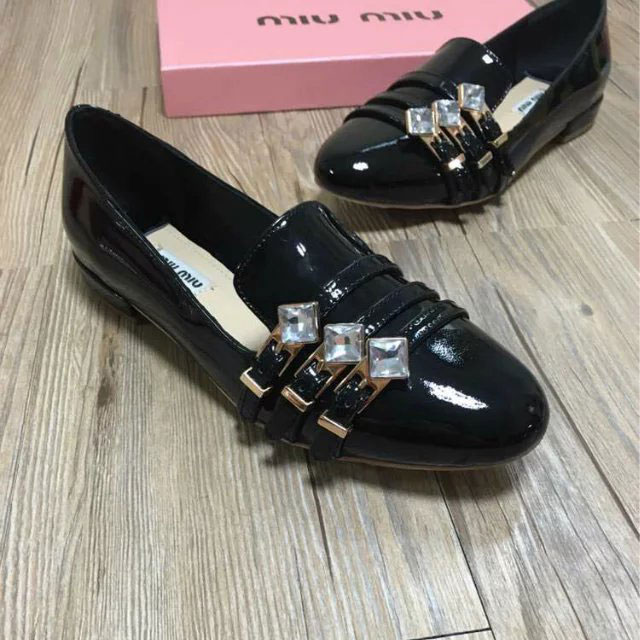 2016 Miu Miu women shoes in Patent leather