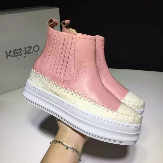 2016 New KENZO women shoes in Calfskin leather