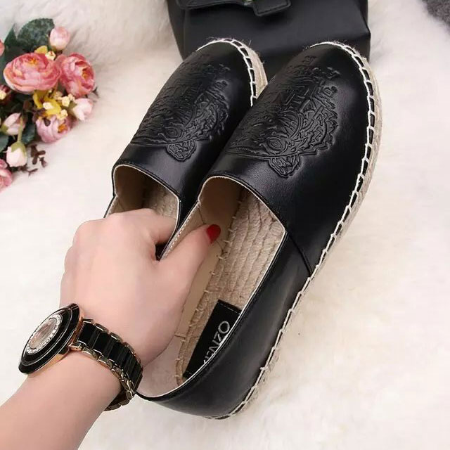 2016 New KENZO women shoes in sheepskin leather