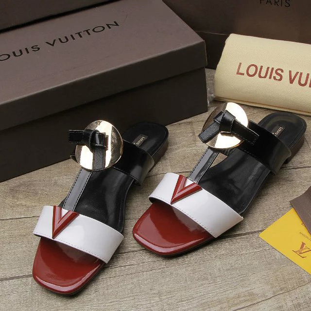 2016 New Louis vitton women Flat Sandals