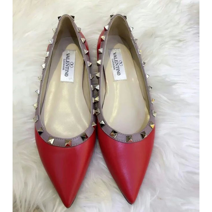 2016 New Valentino women Flat shoes