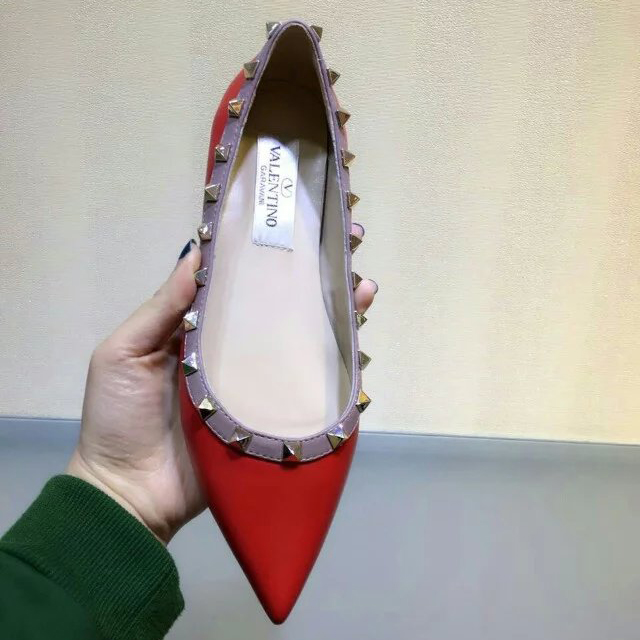 2016 New Valentino women Flat shoes