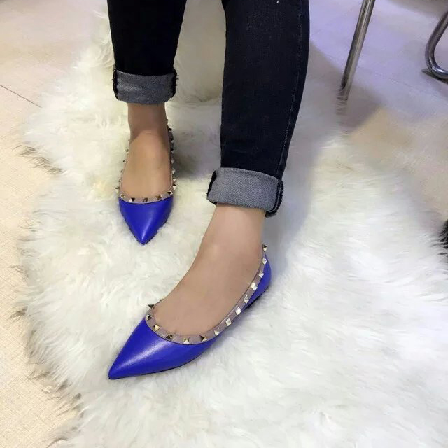 2016 New Valentino women Flat shoes