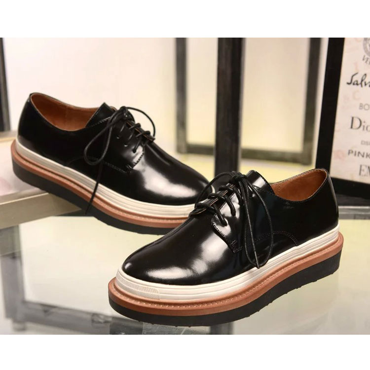 2016 Prada casual shoes in Calfskin leather