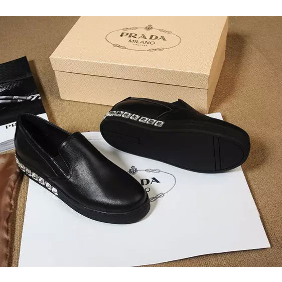 2016 Prada casual shoes in Calfskin leather