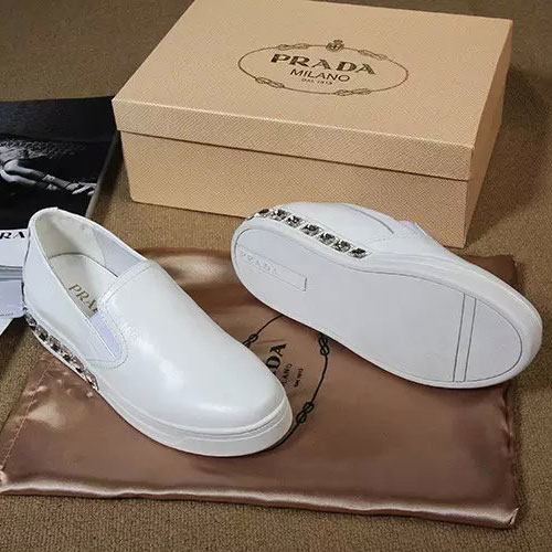 2016 Prada casual shoes in Calfskin leather