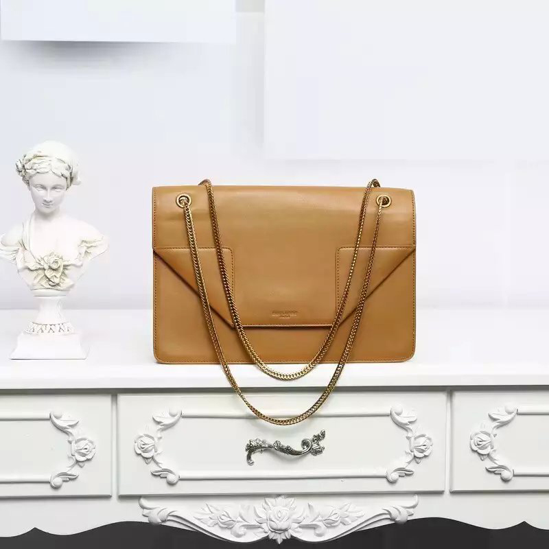 2016 Saint Laurent Shoulder Bag Original Cowhide leather 315680 Apricot