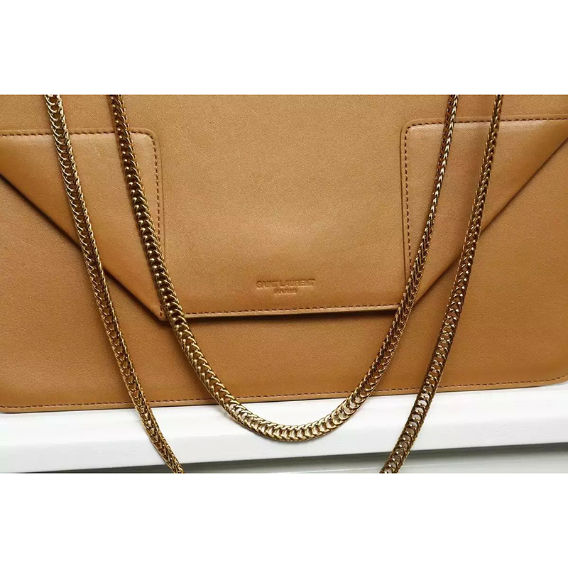 2016 Saint Laurent Shoulder Bag Original Cowhide leather 315680 Apricot