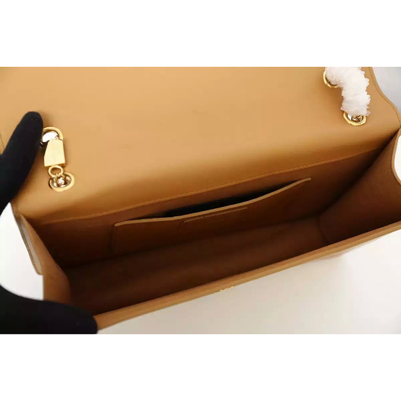 2016 Saint Laurent Shoulder Bag Original Cowhide leather 315680 Apricot