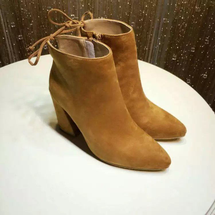 2016 Stuart Weitzman new arrivals Boots in Nubuck Leather Heel Height 9cm