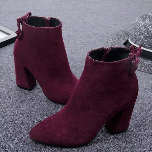 2016 Stuart Weitzman new arrivals Boots in velvet Heel Height 9cm