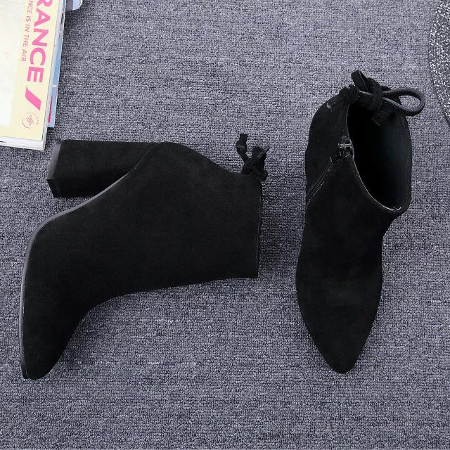 2016 Stuart Weitzman new arrivals Boots in velvet Heel Height 9cm