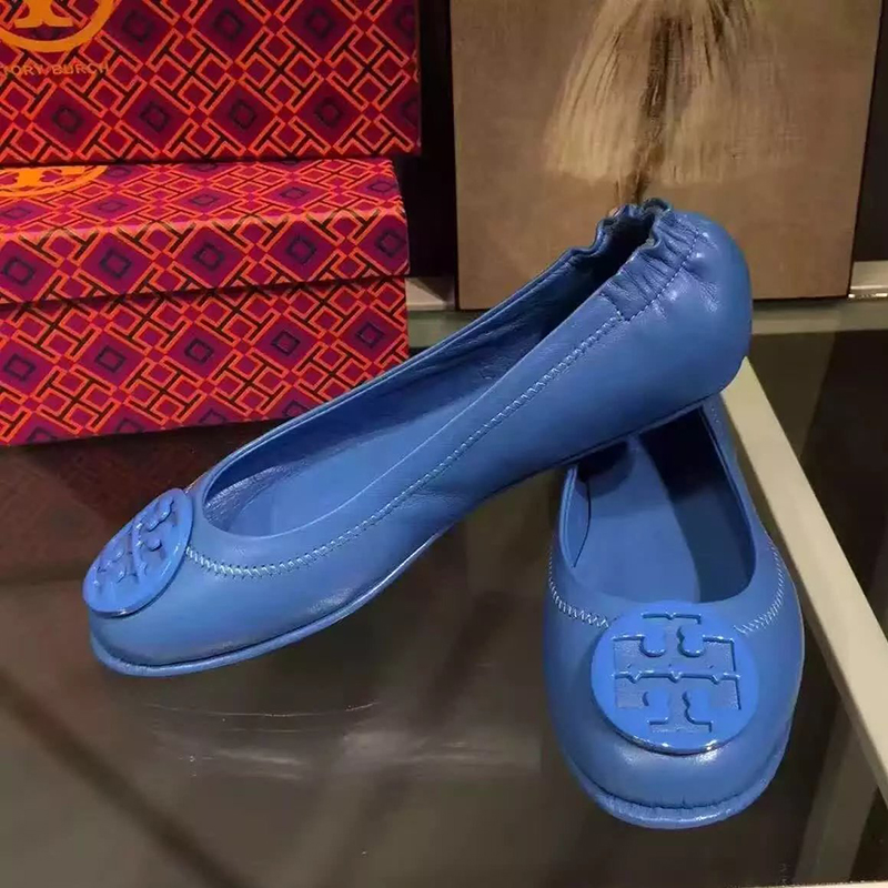 2016 Tory Burch classic women Flats shoes in Sheepskin leather