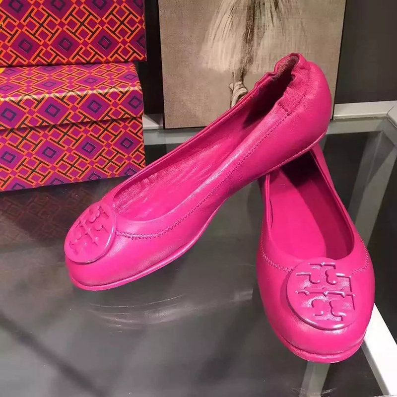 2016 Tory Burch classic women Flats shoes in Sheepskin leather