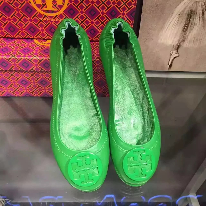 2016 Tory Burch classic women Flats shoes in Sheepskin leather