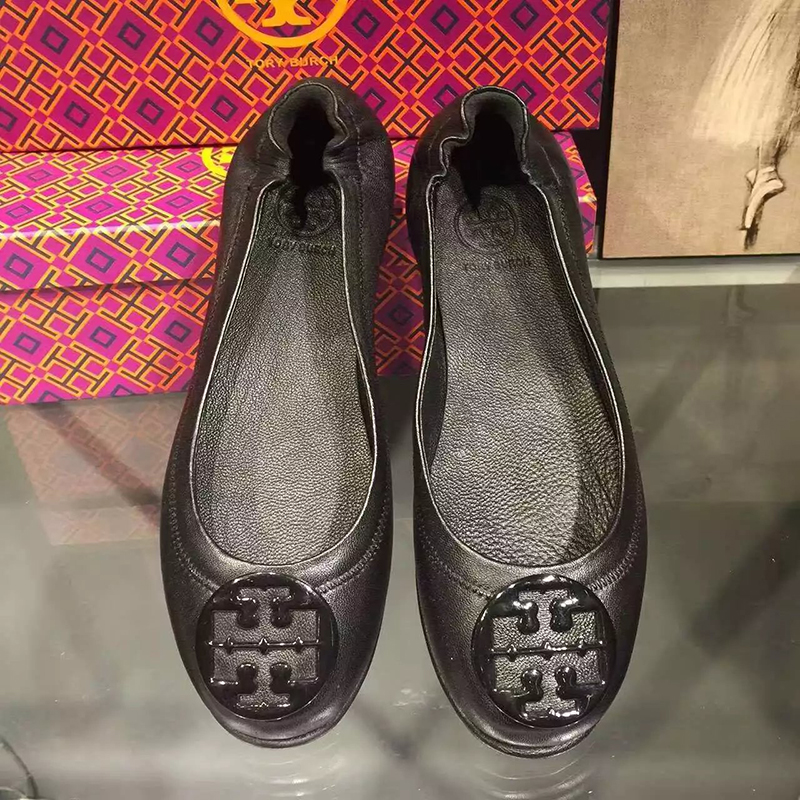 2016 Tory Burch classic women Flats shoes in Sheepskin leather