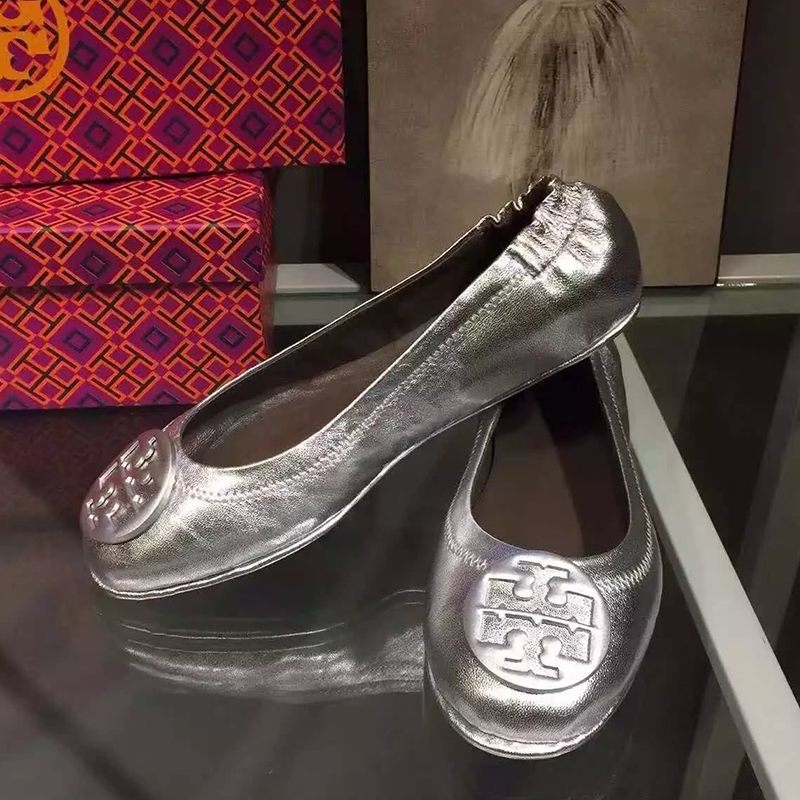 2016 Tory Burch classic women Flats shoes in Sheepskin leather