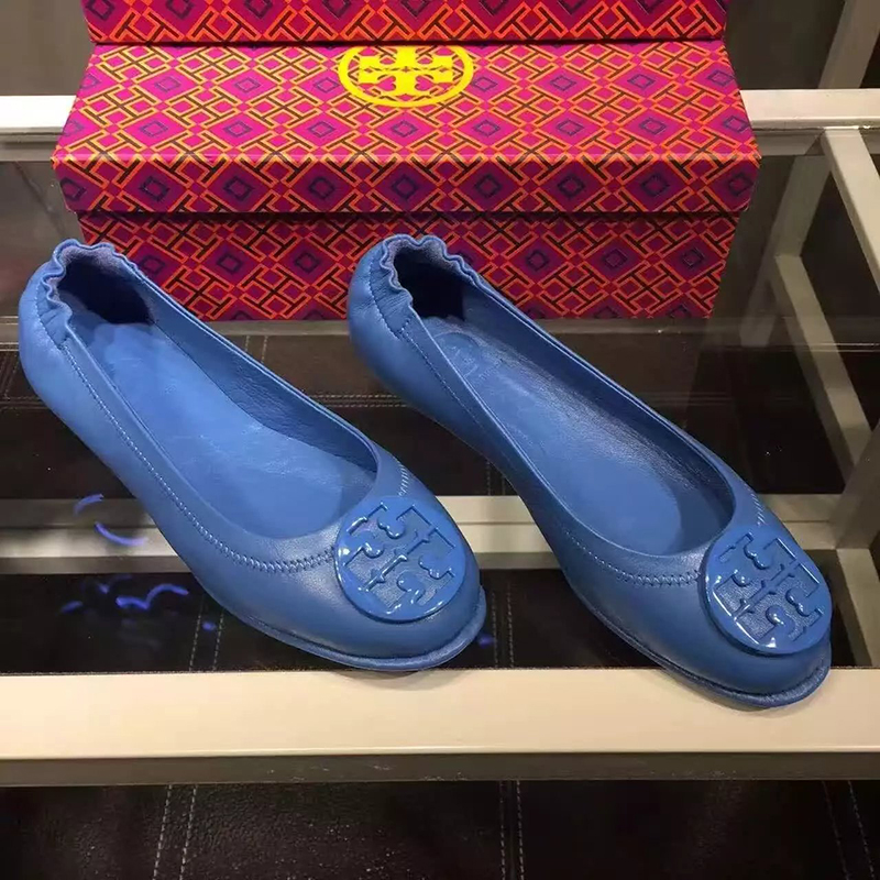 2016 Tory Burch classic women Flats shoes in Sheepskin leather