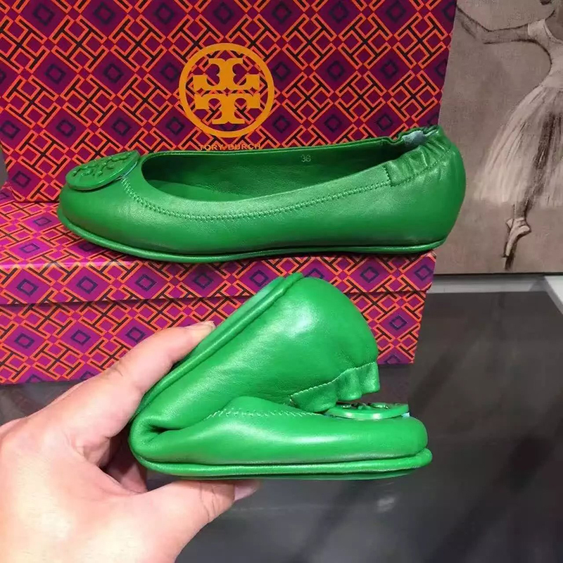 2016 Tory Burch classic women Flats shoes in Sheepskin leather