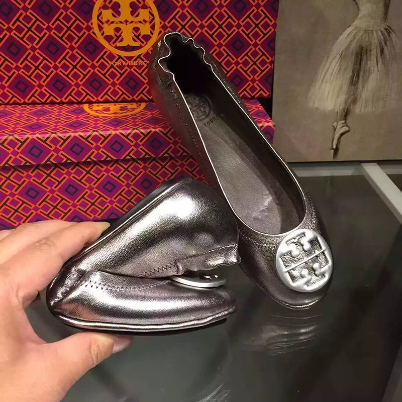 2016 Tory Burch classic women Flats shoes in Sheepskin leather