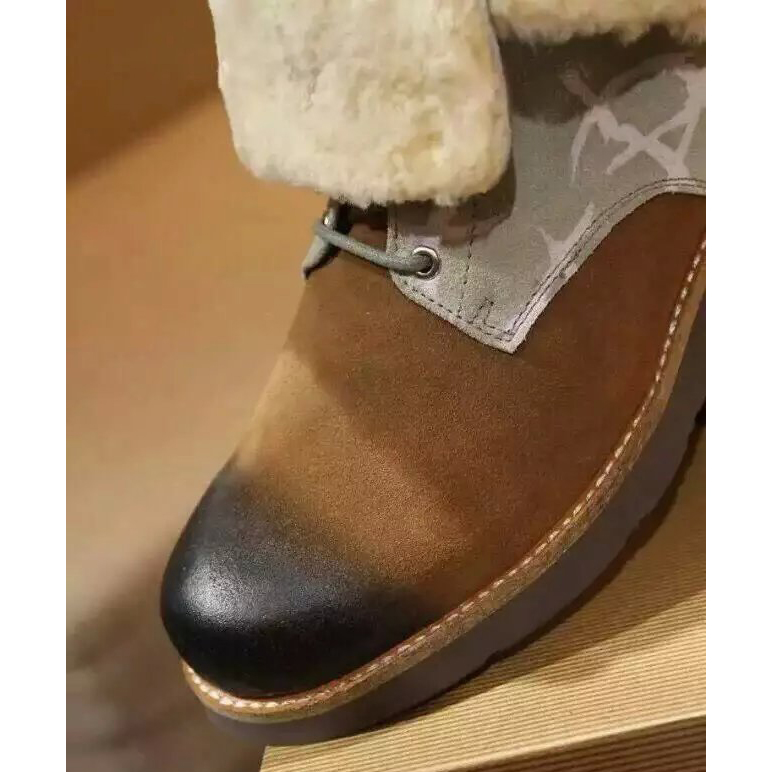 2016 UGG men Calfskin leather Boots inside wool