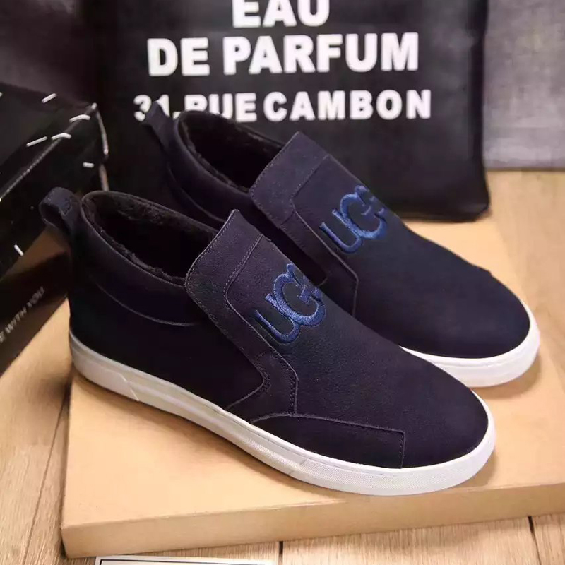 2016 UGG men Deer leather Sneaker inside wool