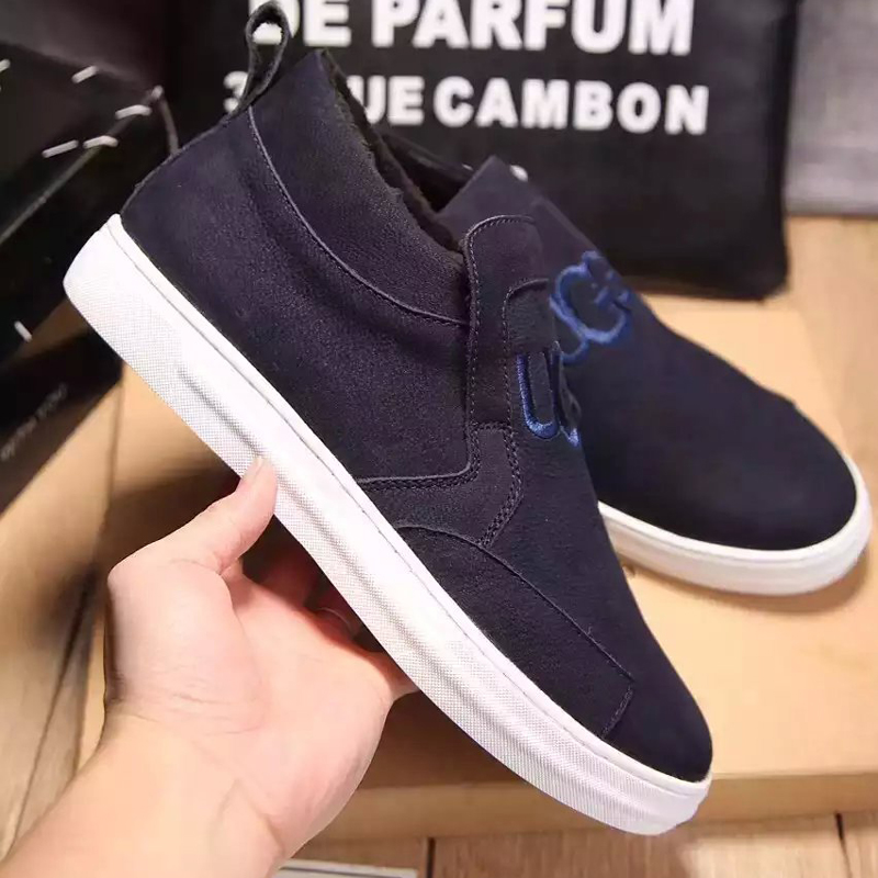 2016 UGG men Deer leather Sneaker inside wool