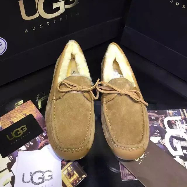 2016 UGG men Nubuck Leather Casual shoes inside wool