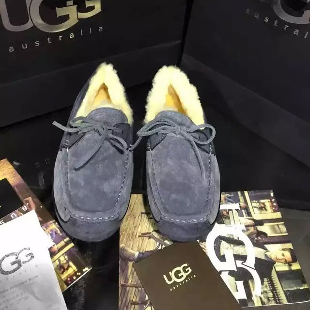 2016 UGG men Nubuck Leather Casual shoes inside wool