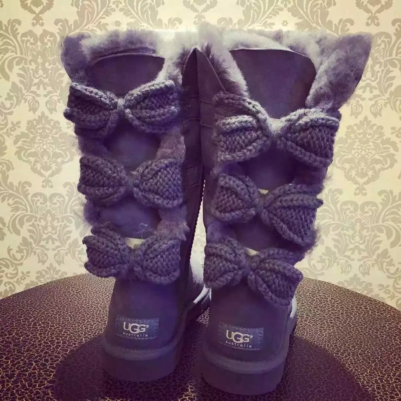 2016 UGG women new arrivals boots with bow-knot