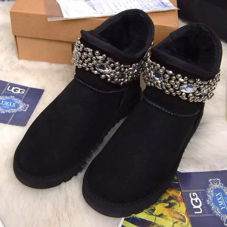 2016 UGG women new arrivals short boots with Beads